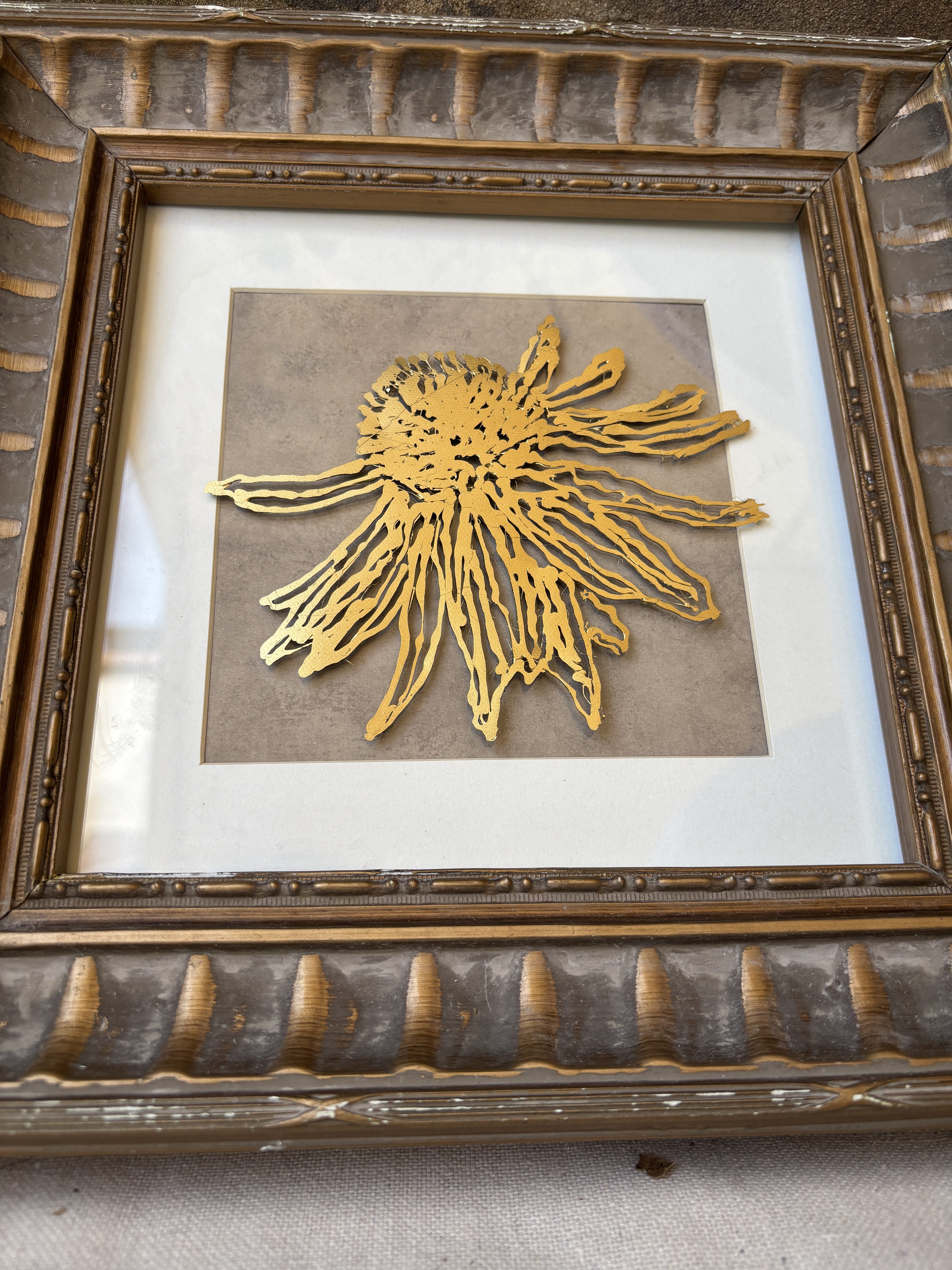 Hot Glue Magic: Create Pretty Floral Decal Artwork