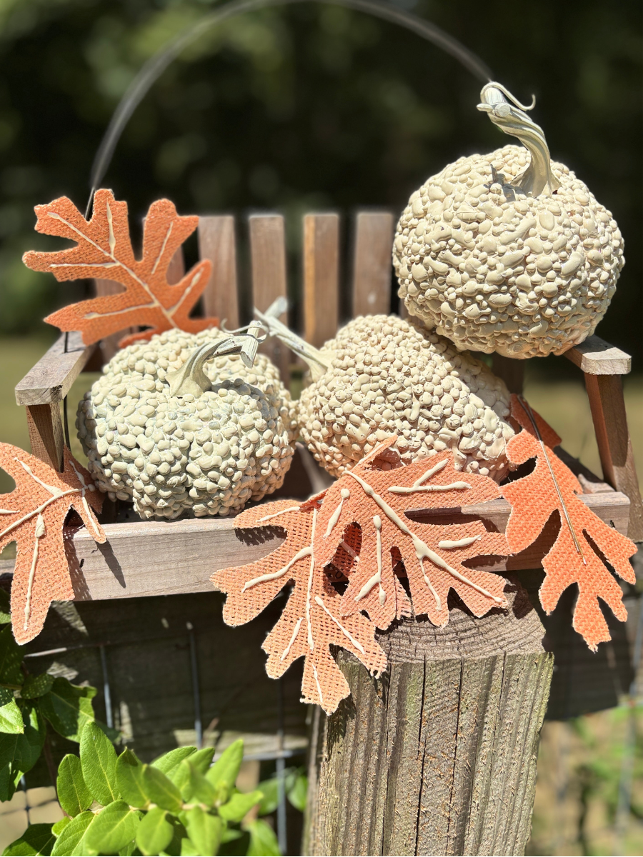 From Foam to Fancy Pumpkin Decor with Hot Glue