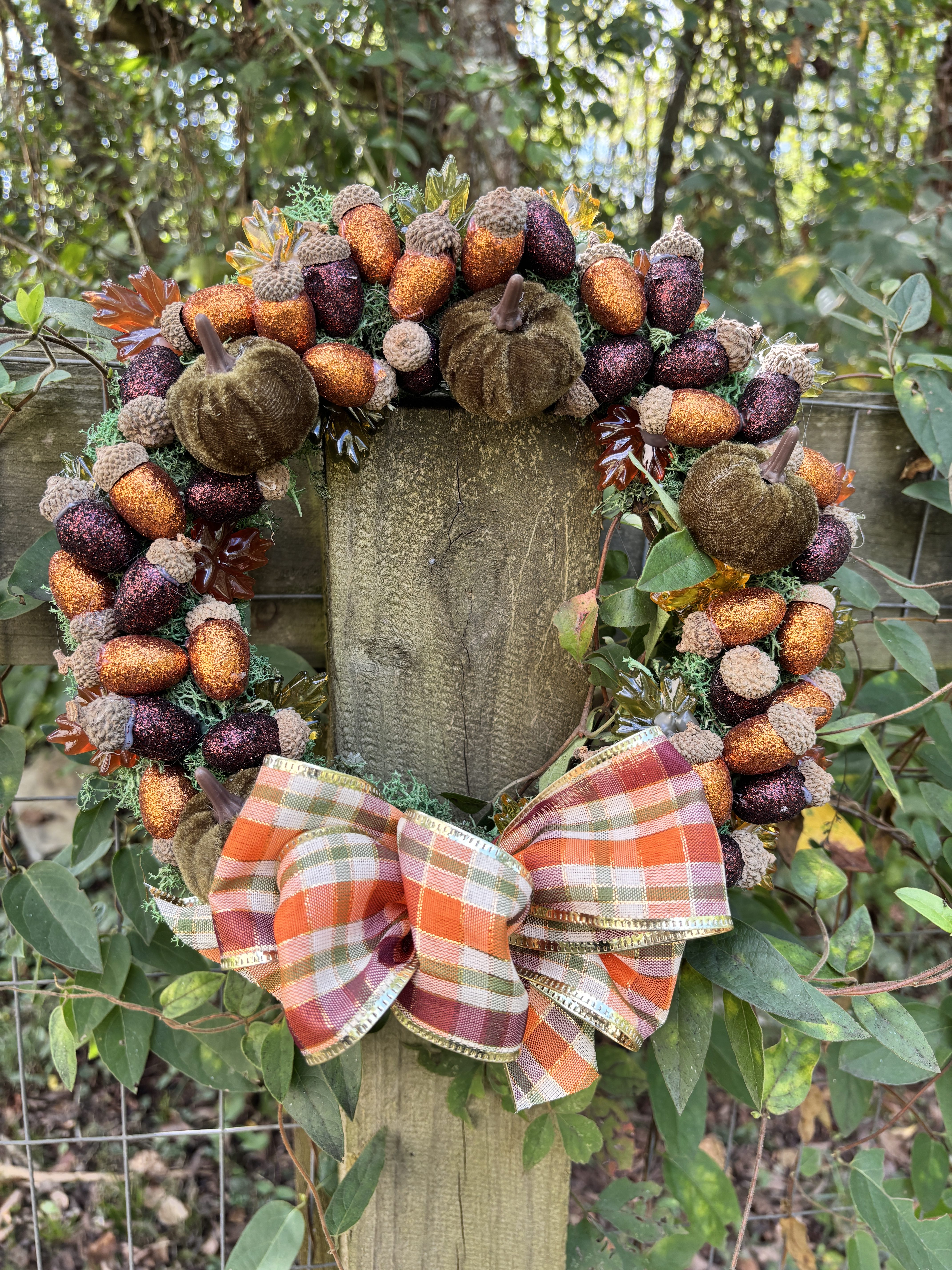 Colors of Fall DIY Wreath