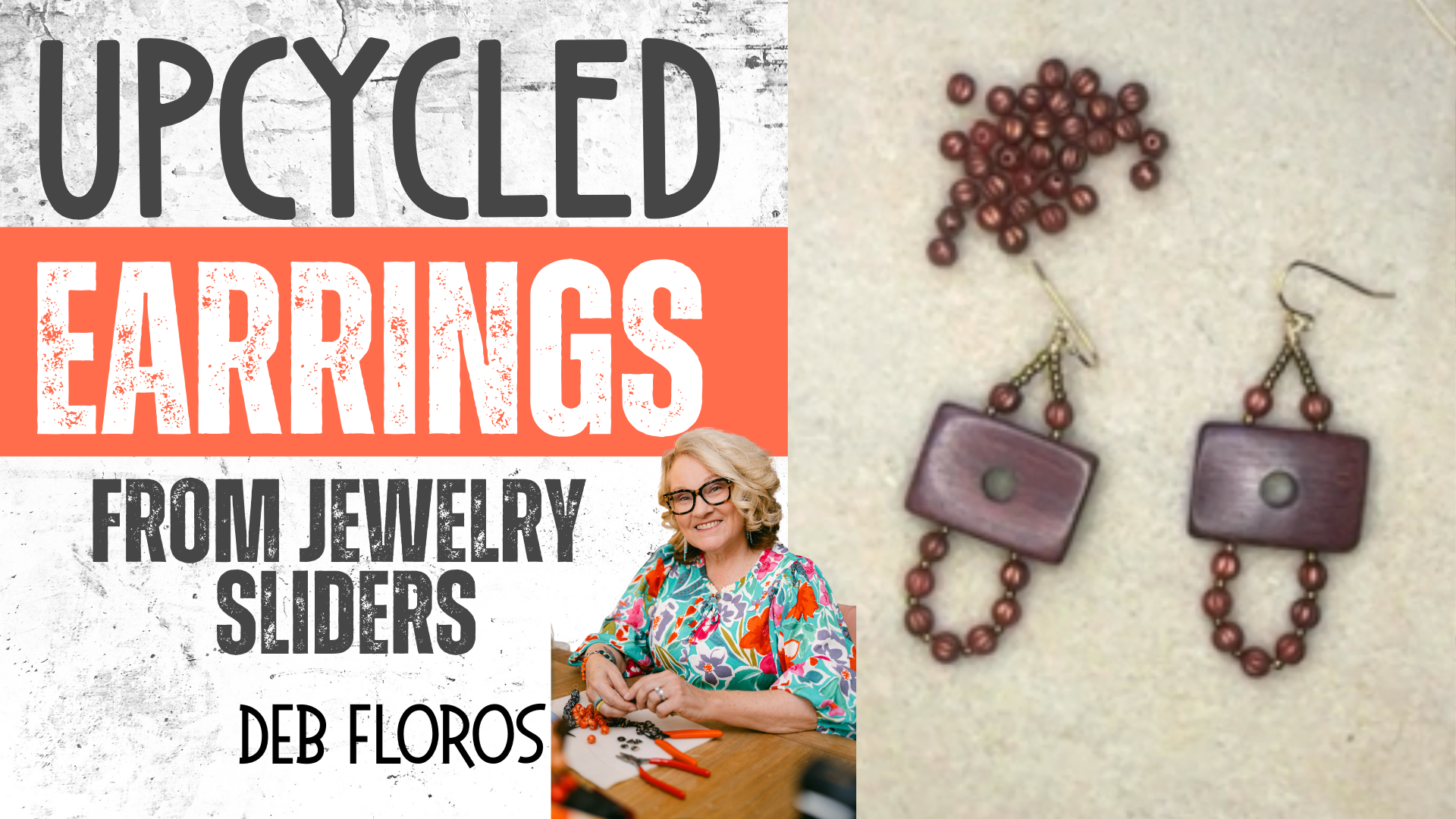 How to Make Cool Earrings From Old Jewelry Sliders